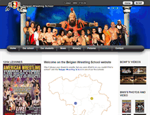 Tablet Screenshot of bws-wrestling.com
